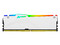 Memoria DIMM Kingston FURY Beast White RGB, DDR5 PC5-48000 (6000MHz), CL40, 16GB.