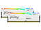 Memoria DIMM Kingston FURY Beast White RGB, DDR5 PC5-48000 (6000MHz), CL40, 64GB (2x32GB).
