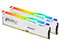 Memoria DIMM Kingston FURY Beast White RGB, DDR5 PC5-48000 (6000MHz), CL40, 64GB (2x32GB).