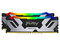 Kit de Memorias DIMM Kingston Fury Renegade RGB, DDR5 PC5-51200 (6400 MHz), CL32, 48GB (2 x 24GB). Color Negro/Plateado.