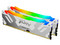 Kit de Memorias DIMM Kingston Fury Renegade Silver RGB, DDR5 PC5-51200 (6400 MHz), CL32, 64GB (2 x 32GB). Color Blanco/Plateado.