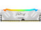 Kit de Memorias DIMM Kingston FURY Renegade White DDR5, PC5-54400 (6800MHz), RGB, 32GB (2x16GB).