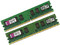 Memoria Kingston 2GB DDR2 (533Mhz - PC2-4200), Kit con dos piezas de 1GB.