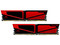 Memoria TeamGroup T-Force Vulcan 16 GB DDR4 PC4-19200(2400 MHz), CL16, 16 GB (2 x 8 GB). Color Rojo.