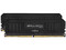Memoria DIMM Crucial Ballistix, DDR4 PC4-32000 (4000MHz), CL18, 16GB (2 x 8GB), Color Negro.