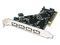 Tarjeta Controladora PCI, con 5 puertos USB 2.0 (4 externos y 1 interno)
