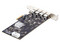 Tarjeta StarTech PCI Express de 4 Puertos USB , USB 3.2, PCI Express 2.0 x4