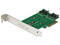 Tarjeta Adaptadora PCI Express 3.0 de 3 Puertos M.2 para SSD, 1x NVMe, 2x SATA III