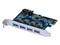 Adaptador X-Media XM-UB3204 de 4 puertos USB 3.0