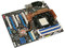 Tarjeta Madre ASUS CROSSHAIR,ChipSet nForce 590,
Soporta: Athlon 64 X2 / Athlon 64 FX / Athlon 64,
Memoria: DDR2 800/667/533, 4 Bancos, 8GB Max,
Integrado: Audio 8CH, Red NVIDIA DualNet,
Diseño: ATX, Ptos: 2xPCIEx16, 1xPCIE, 3xPCI