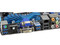 T. Madre ASUS F1A75-M PRO, Chipset AMD A75 FCH,
Soporta: AMD A8 y A6 de Socket FM1,
Memoria: DDR3 1866/1600/1333/1066 MHz, 64GB Max,
 USB 3.0 y SATA 3.0
Integrado: Audio HD, Red,
Micro-ATX, Ptos: 2xPCIEX16, 1xPCIEX4