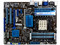 T. Madre Asus M4A89GTD PRO/USB3, ChipSet AMD 890GX,
Soporta: Phenom II X4 y X6 de Socket AM3,
USB 3.0 y Serial ATA 3.0,
 Integrado: Audio HD, Red, Video ATI 4290,
Memoria: DDR3 2000(O.C.)/1333/1066MHz,
ATX, Ptos: 2xPCIEX16, 1xPCIEX4