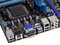 T. Madre ASUS M5A88-M, Chipset AMD 880G,
Soporta: FX/Phenom II/Athlon II/Sempron 100, Socket AM3+,
Memoria: DDR3 2000(O.C.)/1333/1066MHz, 16GB Max,
Integrado: Video Radeon HD 4250
 USB 3.0 y SATA 3.0
Diseño Micro-ATX, Ptos: 1xPCIEX16, 2xPCIEX1