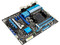 T. Madre ASUS M5A99X EVO, Chipset AMD 990X,
Soporta: FX/Phenom II/Athlon II/Sempron, Socket AM3+,
Memoria: DDR3 2133(O.C.)/1333/1066MHz, 32GB Max,
 USB 3.0 y SATA 3.0
Integrado: Audio HD, Red,
Diseño ATX, Ptos: 3xPCIEX16, 2xPCIEX1