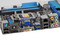 T. Madre ASUS P8Z68-V LX, ChipSet Intel Z68,
Soporta: Core i7/i5/i3 de Socket 1155,
Integrado: Audio HD, Red,
 USB 3.0 y SATA 3.0,
Memoria: DDR3 2200(O.C.)/1600/1333MHz 32GB Max,
ATX, Ptos: 2xPCIEX16, 2xPCIEx1