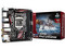 T. Madre ASUS Z170I PRO GAMING, Chipset Intel Z170,
Soporta: Core i7 / i5 / i3 de 6ta Gen., Socket 1151,
Memoria: DDR4 3400(O.C.)/3000(O.C.)/2133 MHz, 32GB Max,
Integrado: Audio HD, Red,
USB 3.1 y SATA 3.0,
Mini-ITX, Ptos: 1xPCIE 3.0 x16.
