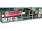 Tarjeta Madre ASRock 775VM800, ChipSet VIA P4M800,
Soporta: Pentium D, LGA775, (65nm y 90nm),
Memoria: DDR400/333/266, 2 Bancos, 2GB Max,
Integrado: Audio 6 canales, Video y RED 10/100Mbps,
Diseño: Micro ATX, Ptos: 1x AGP