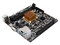 T. Madre Biostar A68N-2100K,
Procesador Integrado AMD E1-6010,
Memoria: DDR3/L 1333 / 1066 / 800MHz, 16 GB Max,
 Integrado: Audio, Red,
 Video Radeon R2, SATA 3.0,
 Mini ITX, Ptos: 1xPCI-E 2.0 x16.