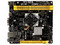 T. Madre Biostar A68N-5600, ChipSet AMD A68H.
Procesador integrado: AMD A10-4655 (hasta 2.8GHz).
Memoria: DDR3/ 1333 MHz, 32GB Max,
Integrado: Audio HD, Red,
SATA 3.0, USB 3.0, 
Mini-ITX. 1 x PCIE X16