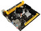 T. Madre Biostar A68N-5600, ChipSet AMD A68H.
Procesador integrado: AMD A10-4655 (hasta 2.8GHz).
Memoria: DDR3/ 1333 MHz, 32GB Max,
Integrado: Audio HD, Red,
SATA 3.0, USB 3.0, 
Mini-ITX. 1 x PCIE X16