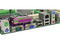 T. Madre Biostar I945G-M7, ChipSet Intel 945G,
Soporta: Pentium 4, D, Core2Duo, 800/1066MHz,
Integrado: Audio 5.1, Red, Video Intel GMA 950,
Memoria: DDR2 533/667MHz, 4 Bancos, 4GBMax,
Diseño: Micro ATX, Ptos: 1xPCE, 1xPCEx16, 2xPCI