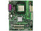 T. Madre Biostar K8M800 Micro AM2, ChipSet VIA K8M800,
Para: Athlon 64/Athlon 64 X2 Dual-Core, Socket AM2,
Integrado: Video VIA UniChromePro, Audio 5.1, Red 10/100,
Memoria: 2x DDR2, Max. 2GB,  533/667 Mhz,
Diseño MicroATX, Ptos: 1 x AGP8X, 2 x PCI