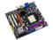 T. Madre ECS A740GM-M V1.0A, ChipSet AMD 740G,
Soporta: Phenom, Athlon 64/Athlon 64 X2, Socket AM2+,
Integrado: Audio HD, Video AMD 740G, Red 10/100,
Memoria: 2x DDR2, Max. 16GB, Diseño MicroATX,
Ptos: 1xPCI-E X16, 1xPCI-E X1, 2xPCI