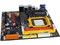 T. Madre ECS A880GM-M6, ChipSet AMD 880G,
Soporta: Phenom II X6 de Socket AM3,
Integrado: Video Radeon HD 4250, Audio HD, Red,
Memoria: 1600(OC)/1333/1066 MHz,
Diseño Micro-ATX, Ptos: 1xPCIEX16, 2xPCIEX1, 1xPCI