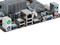 T. Madre ECS BAT-I/J1800, 
Procesador Integrado Intel Celeron J1800 (hasta 2.58 GHz), 
Memoria: DDR3L SO-DIMM, 8 GB Max, 
Integrado: Video Intel HD graphics, Audio, Red, 
SATA 3.0, USB 3.0, 
Mini-ITX, PCI-E Mini Card.
