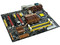 T. Madre ECS X48T-A, ChipSet  Intel X48 & ICH9R,
Soporta: Cel.400, DualCore/2Duo/Quad, 1066/1333MHz,
Memoria: DDR3 1600/1333MHz, 4 Bancos, 8GB Max,
Integrado: Audio HD, Red Dual Giga,
Diseño: ATX, Ptos: 2xPCEx16, 2xPCEx1, 2xPCI