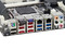T. Madre ECS X79R-AX, ChipSet Intel X79 Exp.,
Soporta: Core i7 de Socket 2011, 
USB 3.0 y Serial ATA 3.0, 
Memoria: DDR3 2500(OC)/2400(OC)/2133(OC)MHz, 64GB Max, 
ATX, Ptos: 4xPCIEx16, 2xPCIEx1.