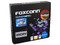 T. Madre Foxconn 45CMV, ChipSet Intel 945GC+ICH7,
Soporta: Cel.400, DualCore/2 Duo, 800/1066MHz,
Memoria: DDR2 533/667Mhz, 2 Bancos, 4GB Max,
Integrado: Video, Audio 5.1HD, Red 10/100,
Diseño: MicroATX, Ptos: 1xPCEx16, 1xPCE, 1xPCI