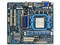 T. Madre Gigabyte GA-MA78LM-S2, ChipSet AMD760G,
Soporta: Phenom I y II, Athlon, Socket AM2+/AM3,
Integrado: Audio HD, Red 10/100/1000 Mbit,
Memoria: DDR2 1200(O.C.)/1066/800MHz, Diseño ATX,
Ptos: 1xPCIEX16, 1xPCIEX1, 2xPCI