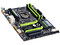 T. Madre Gigabyte G1.Sniper B5, ChipSet Intel B85 Exp.,
Soporta: Core i7/ i5/ i3 de Socket 1150,
Memoria: DDR3 1600/1333 MHz, 32 GB Max,
Integrado: Audio HD, Red,
USB 3.0 y SATA 3.0,
ATX, Ptos: 2xPCIEx16, 2xPCIEx1.