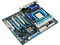 T. Madre Gigabyte GA-790FXTA-UD5, ChipSet AMD 790FX,
Soporta: Phenom II, Socket AM3,
USB 3.0 y Serial ATA 3.0,
Integrado: Audio HD, Red, 
Memoria: DDR3 1866(OC)/1333MHz,
Diseño ATX, Ptos: 3xPCIE