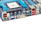 T. Madre Gigabyte GA-A75M-S2V, Chipset AMD A75,
Soporta: AMD A8, A6, A4 y E2 de Socket FM1,
Memoria: DDR3 1866/1600/1333/1066 MHz, 32GB Max,
 USB 3.0 y SATA 3.0
Integrado: Audio HD, Red,
Micro-ATX, Ptos: 2xPCIEX16, 1xPCIEX1, 1PCI.