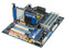 T. Madre GIGABYTE GA-EX58-EXTREME, ChipSet X58 Express,
Soporta: Core i7 920, 940, 965, QPI 4.8/6.4 GT/s,
Integrado: Audio 7.1, Red 10/100/1000,
Memoria: DDR3 2100+/1333/1066MHz, 24GB Max,
ATX, Soporta Triple CrossFireX y Triple SLI