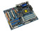 T. Madre GIGABYTE GA-EX58-EXTREME, ChipSet X58 Express,
Soporta: Core i7 920, 940, 965, QPI 4.8/6.4 GT/s,
Integrado: Audio 7.1, Red 10/100/1000,
Memoria: DDR3 2100+/1333/1066MHz, 24GB Max,
ATX, Soporta Triple CrossFireX y Triple SLI