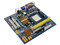 T. Madre Gigabyte GA-MA74GM-S2, ChipSet AMD740G,
Soporta: Phenom, Athlon 64 X2, Socket AM2+,
Integrado: Video ATI 2100, Audio HD, Red,
Memoria: 2x DDR2 800Mhz, Max. 8GB, Micro ATX,
Ptos: 1xPCIEX16, 1xPCIEX1, 2xPCI