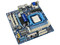 T. Madre Gigabyte GA-MA785GPMT-UD2H, ChipSet AMD 785G,
Soporta: Phenom II X3 y X4 de Socket AM3,
Integrado: Video ATI HD4200, Audio HD, Red,
Memoria: DDR3 1800(OC)/1666MHz,
Diseño mATX, Ptos: 1xPCIEX16, 1xPCIEX1