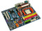 T. Madre Gigabyte GA-MA790FX-DS5, ChipSet AMD 790FX,
Soporta: Phenom, Athlon 64 X2, Socket AM2+,
Integrado: Audio HD 7.1, Red 10/100/1000,
Memoria: 4x DDR2 1066Mhz, Max. 16GB, Diseño ATX,
Ptos: <stro