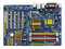 T. Madre Gigabyte P43-ES3G, ChipSet Intel P43 Exp.,
Soporta: Core 2 Quad, Core 2 Duo,1066/1333/1600MHz,
Memoria: DDR2 1200/1066Mhz, 4 Bancos, 16GB Max,
Integrado: Audio HD, Red 10/100/1000 Mbit.
Diseño: ATX, Ptos: 1xPCEx16, 1xPCEx1, 5xPCI  
