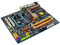 T. Madre Gigabyte GA-X48-DQ6, ChipSet Intel X48,
Soporta: Cel.400, DualCore/2Duo/Quad, 1600/1333MHz,
Memoria: DDR2 1200/1066/Mhz, 4 Bancos, 8GB Max,
Integrado: Audio 7.1, Red 10/100/1000,
Diseño: ATX, Ptos: 2xPCE 2.0x16, 3xPCEx1, 2xPCI