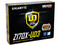 T. Madre Gigabyte GA-Z170X-UD3, Chipset Intel Z170,
Soporta: Core i7 / i5 / i3 / Pentium de 6ta Gen., Socket 1151,
Memoria: DDR4 3466(O.C.)/ 2800(O.C.)/2133 MHz, 64GB Max,
Integrado: Audio HD, Red,
USB 3.1 y SATA 3.0,
ATX, Ptos: 3xPCIE 3.