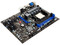 T. Madre MSI 880G-E45, ChipSet AMD 880G,
Soporta: Phenom II X4/X3 de Socket AM3,
Integrado: Video Radeon HD 4250, Audio HD, Red,
Memoria: DDR3 1600(O.C.)/1333/1066MHz, 16GB Max,
Diseño ATX, Ptos: 1xPCIEX16, 3xPCIEX1, 2xPCI