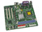 T. Madre Shika SHP4LVQF24S, ChipSet VIA P4M800CE,
Soporta: Intel LGA775 de FSB 800/533 MHz,
Integrado: Video, Audio 6 Canales y Red,
Memoria: DDR 400 / 333, 2 Bancos, 2GB Max,
Diseño: Micro ATX, Ptos:3x PCI, 1x AGP8X
