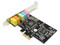 Tarjeta de Sonido BRobotix 651923, PCI Express con sonido envolvente de 5.1 canales.