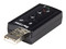 Adaptador USB a Audio de 7.1 Canales.