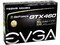 Tarjeta de Video EVGA NVIDIA GeForce GTX 460 SuperClocked, 768MB DDR5. Puerto PCI Express 2.0