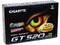 Tarjeta de Video Gigabyte NVIDIA GeForce GT 520 Versión OC, 1GB DDR3, HDMI DVI, DirectX 11, Puerto PCI Express 2.0